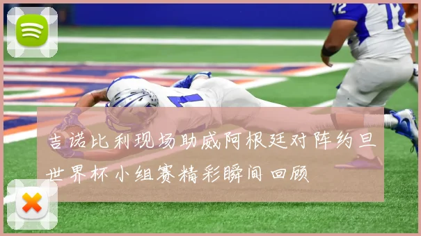 吉诺比利现场助威阿根廷对阵约旦世界杯小组赛精彩瞬间回顾